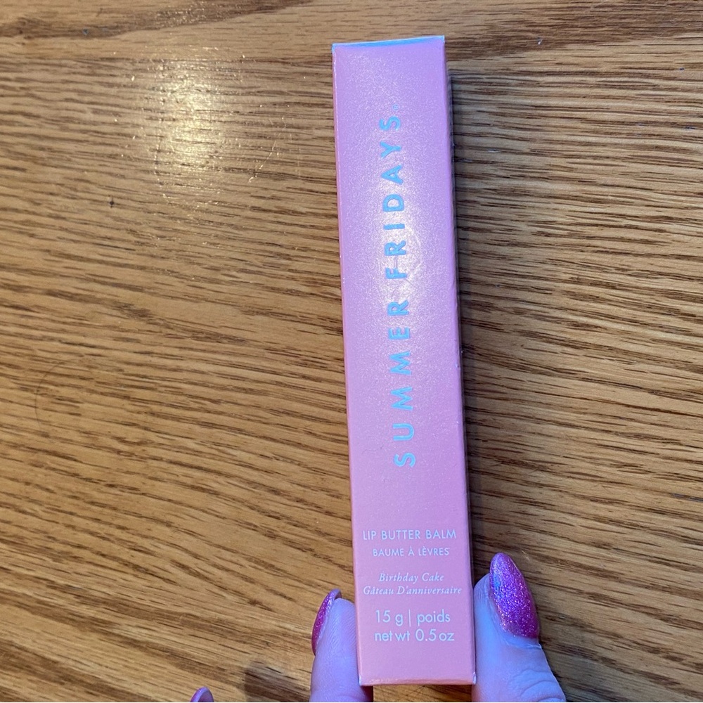 Summer Fridays Limited Edition Lip Butter Balm - Birthday Cake Brand New